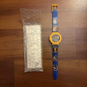 Disney Pocahontas Kids Digital Watch Yellow Blue Character Strap New untested